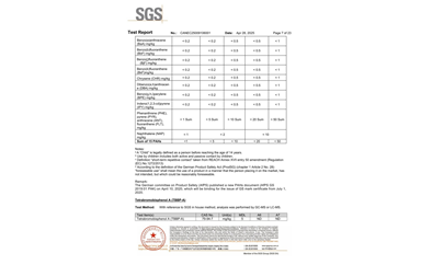 環保測試報告 ROHS+鹵素 CANEC25009106001