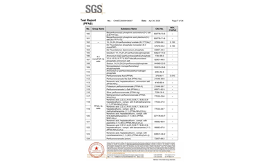 環(huán)保測(cè)試報(bào)告 PFAS CANEC25009106007